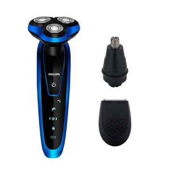 

3 In 1 Electric Shaver Washable Wet and Dry Men Electric Shaving Beard Electric Shaver Rechargeable Floating Razor Machine 40D