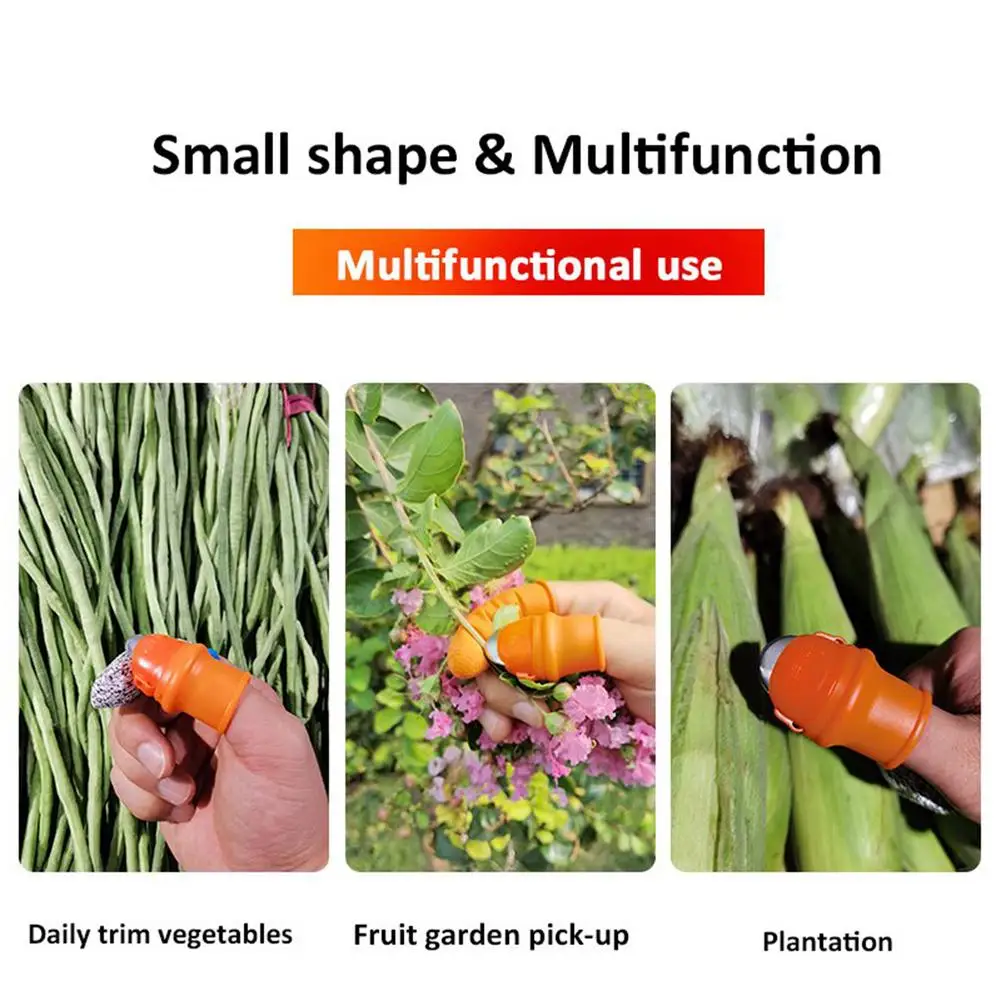 Thumb Knife Grape Strawberry Picker Vegetable Large Medium For Gardening Harvesting And Pruning Picking Gadgets Garden Tools