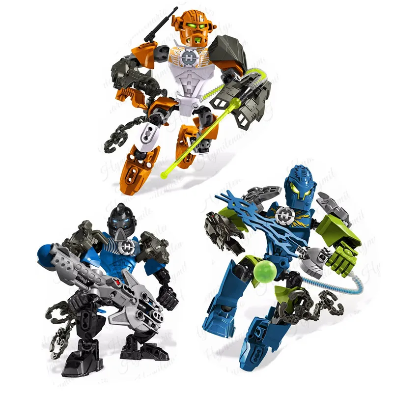 

2019 Star Warrior Hero Factory Bionicle Evo Surge Robot Figures Building Blocks Bricks Toys Juguetes Xmas Gift