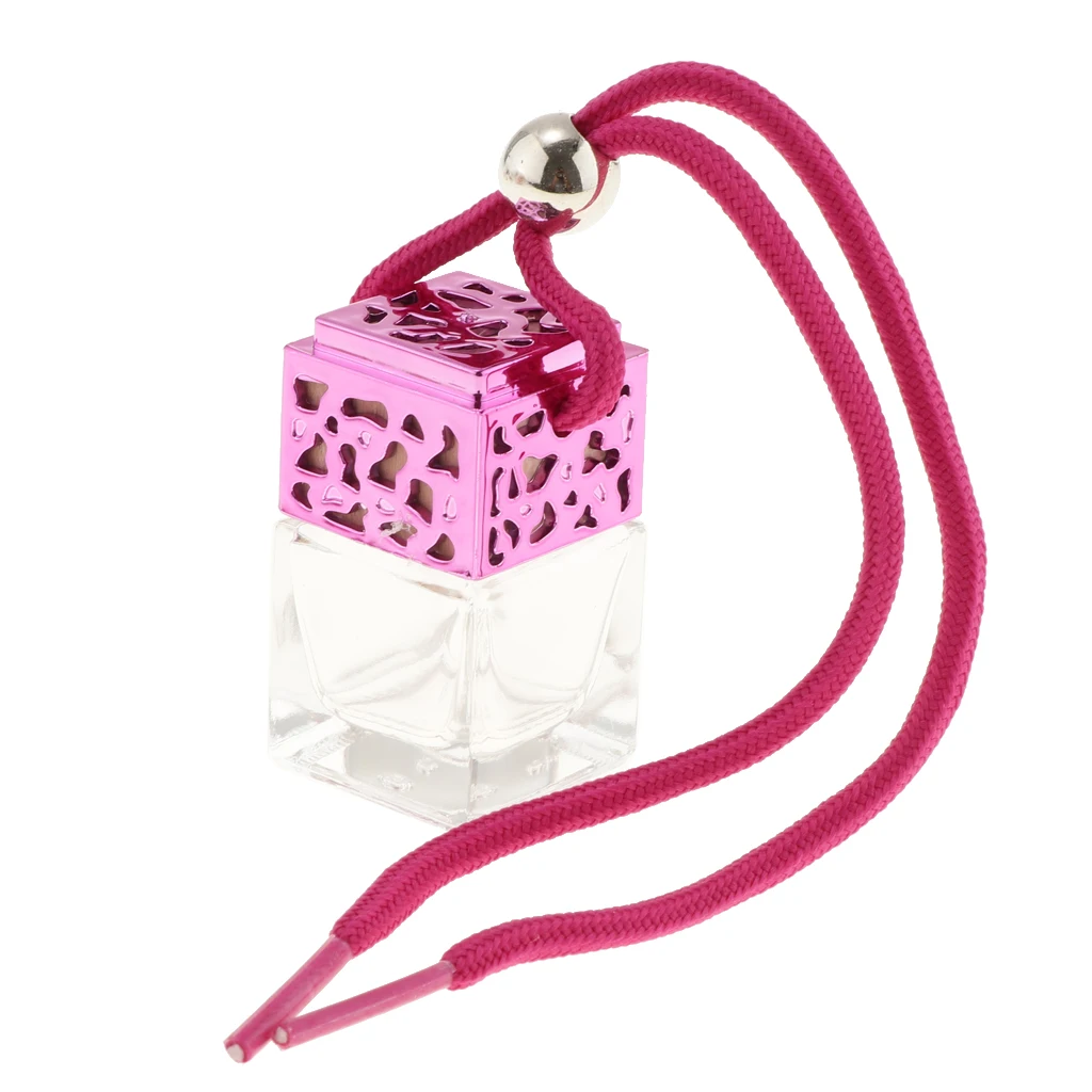 20x Refillable Perfume Empty Bottle Car Hanging Pendant Air Freshener Mini Diffuser