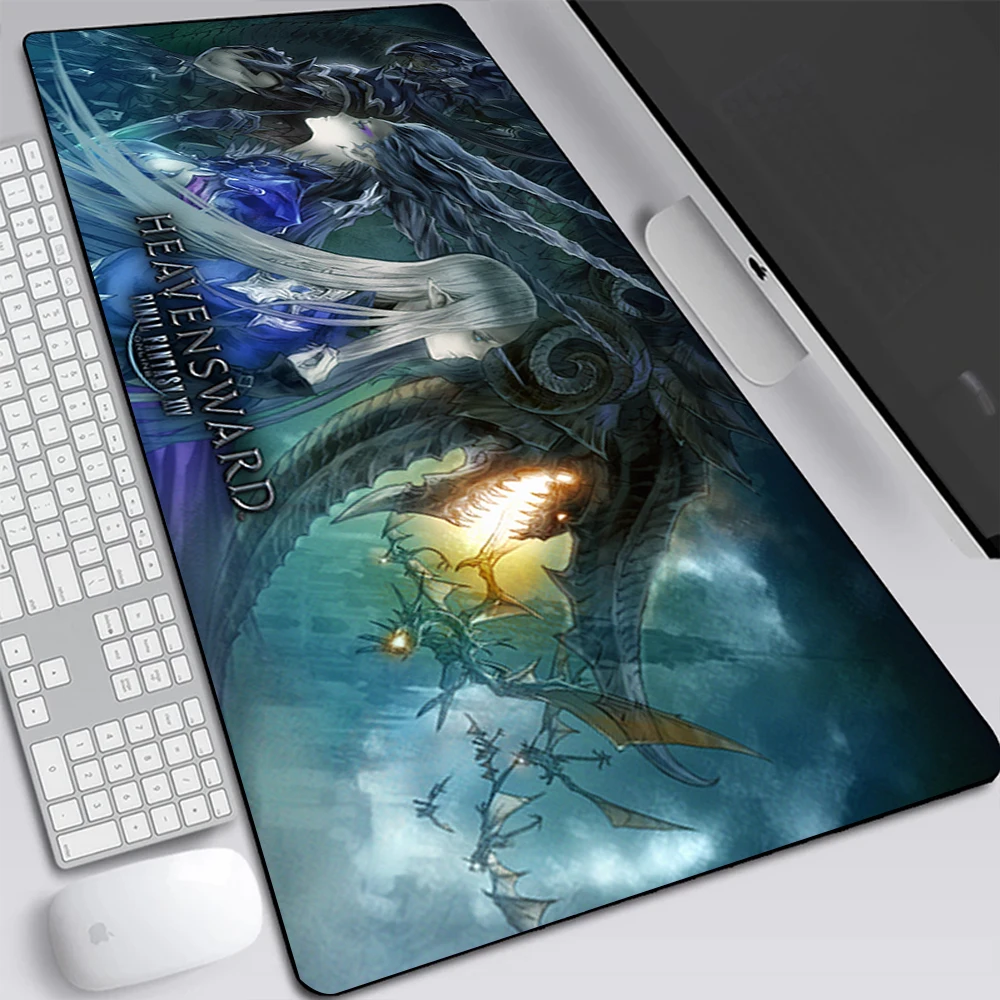 XXLMoePad, 90 X 40 Cm Large Moepad | Anti Slip Desktop Pad | Precise Control GamingMoePad | PC Computer Keyboard Desktop Pad (A,90× 40CM