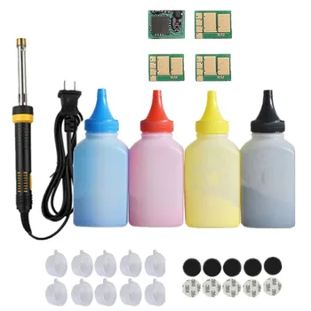 

Refill toner Powder cartridge tool kit + 4 chip for HP CF540A 203A Color LaserJet Pro M254nw 254dw MFP M280nw M281fdw 281fdn