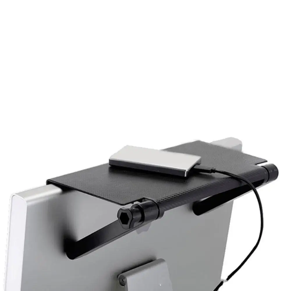 Adjustable Screen Shelf Office Storage Rack Clip Computer Table Desk Accessories Multi-functional rack