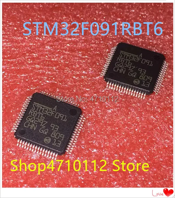 Новинка 10 шт./лот STM32F091RBT6 STM32F091 RBT6 LQFP-64 IC | Электроника