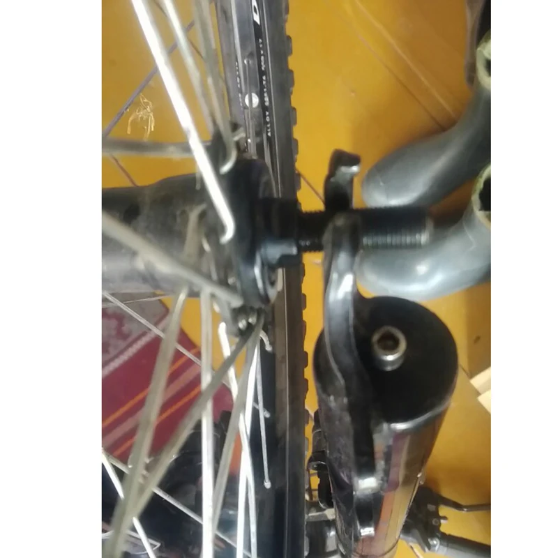 Горный велосипед велосипедный быстроразъемный углеродистая сталь Передняя Задняя ось полый ступица рычаг вала аксессуары для ремонта велосипеда