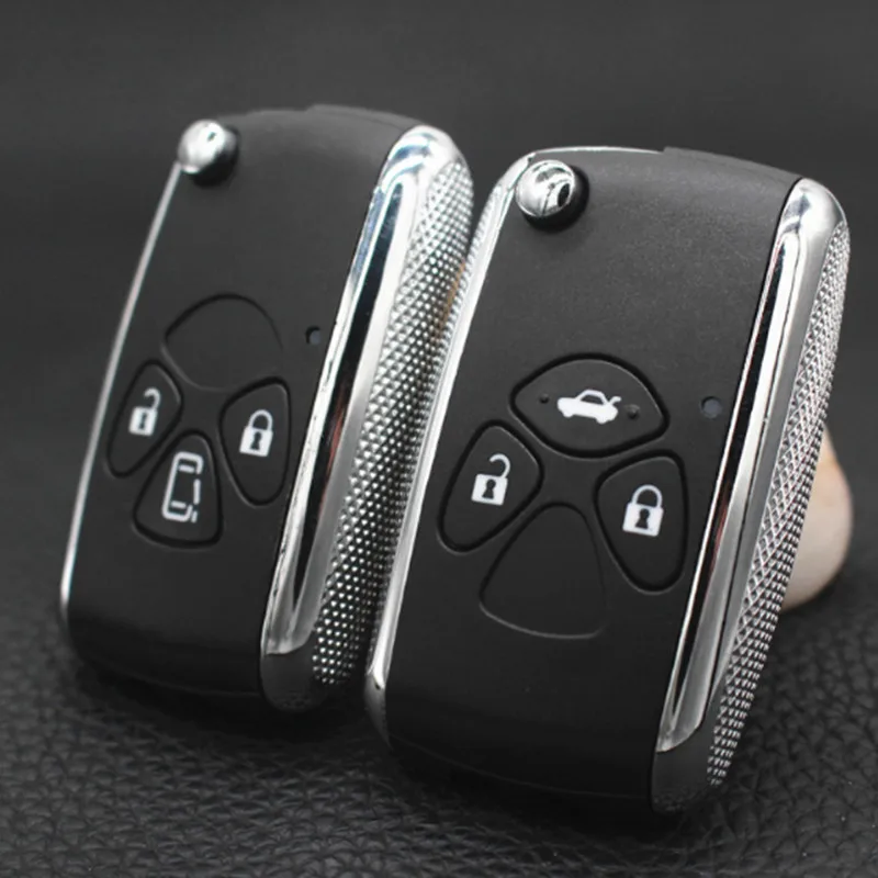 DAKATU удаленное автомобиля головка ключа для Toyota Camry ключ для Toyota Camry, Avalon, corolla матрица RAV4 Venza Yaris Fortuner 2/3/4 Кнопка изменения в виде ракушки