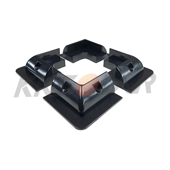 4 шт Солнечная панель четыре угла кронштейн и боковой дрель-бесплатно для RV лодки