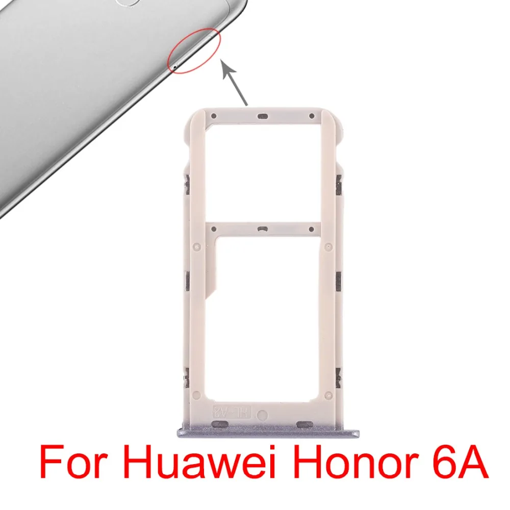 

For Huawei Honor 6A /Honor 5c /P9 Plus SIM Card Tray + SIM Card Tray / Micro SD Card Tray