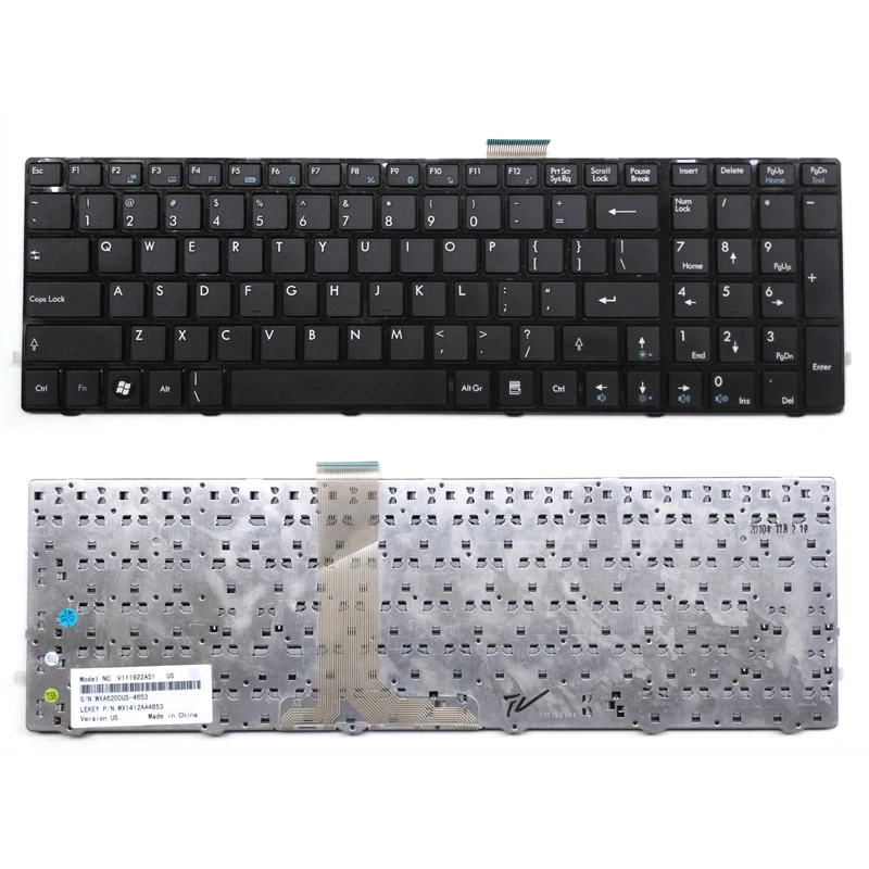 Новинка Клавиатура для ноутбука MSI FX700 FX700-024US FX700-056US FX720 GE620 GE620-003AU GE620-019UK GE620DX серии