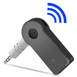 Adaptador receptor y transmisor inalámbrico con Bluetooth 5,0, 2 en 1, conector de 3,5mm para reproductor de Audio y música de coche, receptor auxiliar de auriculares, manos libres