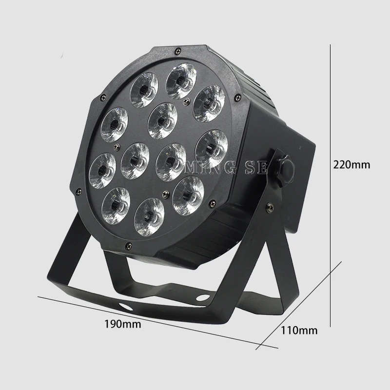 10 шт. светодиодные лампы 12x12 Вт RGBW 4 в 1|dj equipment|par light rgbwrgbw 4in1 |