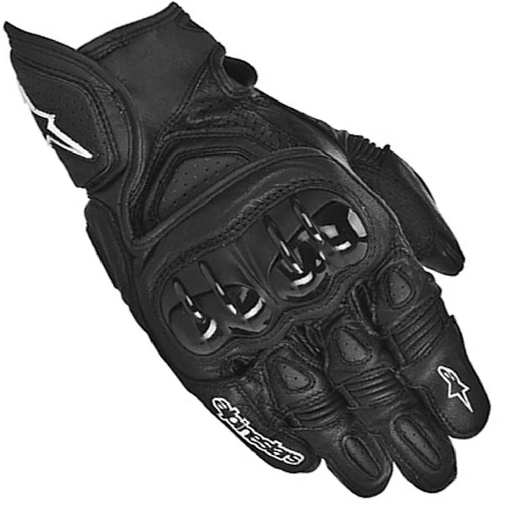 

GPX Knight Gloves Motorcycle Short Gloves Locomotive Leather Hard Case Gloves Drop-resistant Anti-Slip