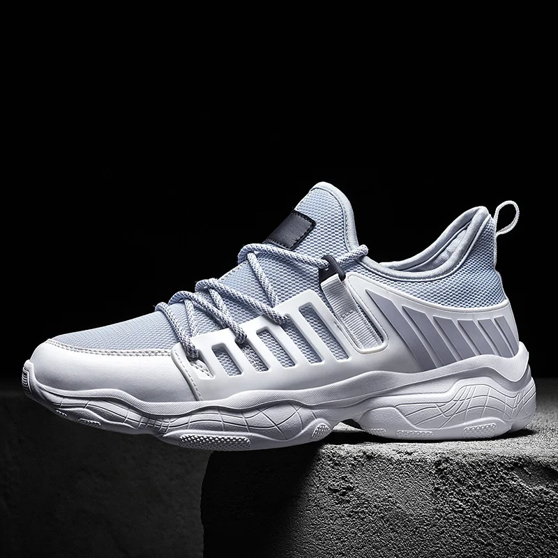 

Designer Chunky Sneakers Men Fashion Mesh Casual Shoes Men Winter Non-slip Big Size Walking Sneakers 2020 Zapatillas Hombre