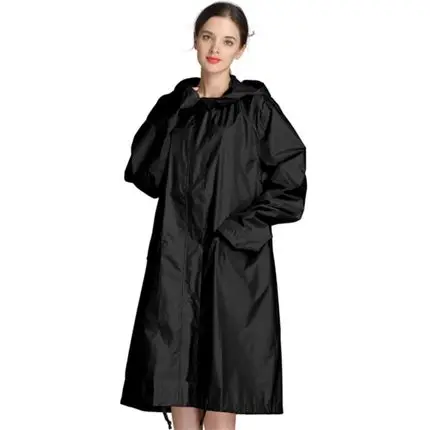Style C Длинный плащ пончо Водонепроницаемый Для женщин дождевик светильник плащ модная gabardina hombre взрослых дождевик LZG123 - Цвет: Style C