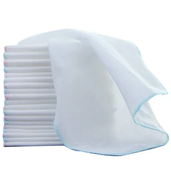 

Baby Hand Towel Cotton Mouthwash Face Towel Towel Baby Double Gauze Feeding Towel Multifunctional Small Square 20 Pieces