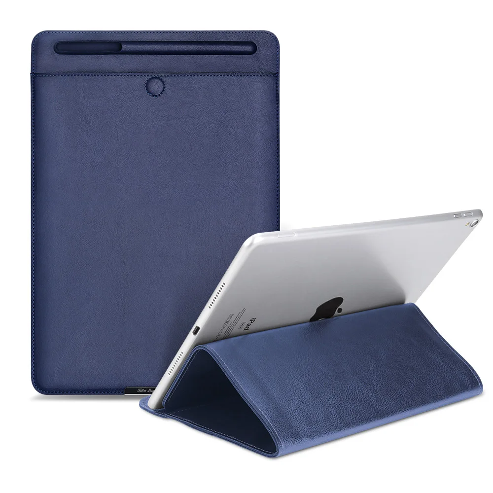 Чехол-сумка из искусственной кожи для Ipad 10,2, чехол-подставка для Ipad 7-го поколения, сумка для планшета с карандашом
