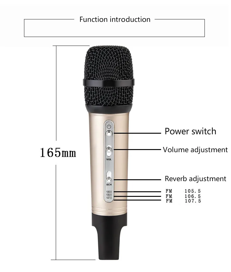 Cuckoo C200 Мини-Автомобильный микрофон FM беспроводной Bluetooth сотовый телефон sing it K полный микрофон Shen Mai совместимый мобильный компьютер