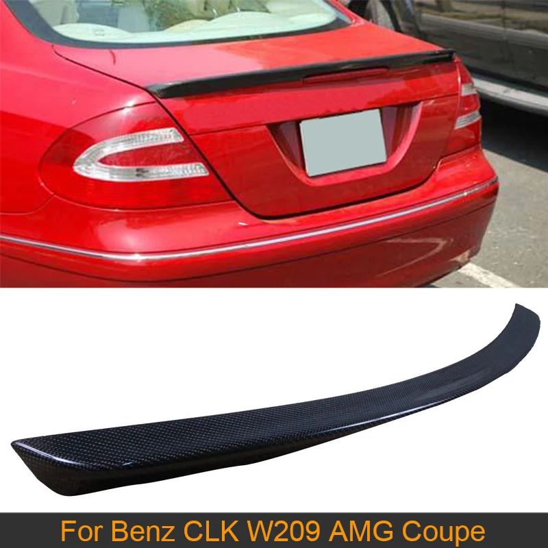 2003-2009 Mercedes CLK W209 Carbon AF-1 Trunk Spoiler ( CFP ) 1