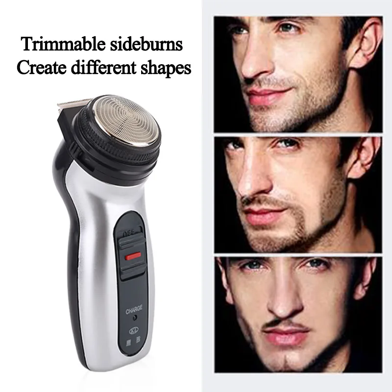 Новая электробритва для мужчин Перезаряжаемый для бритья машина триммер для бороды Электрический бритвенный прибор maquina de barbear afeitadora