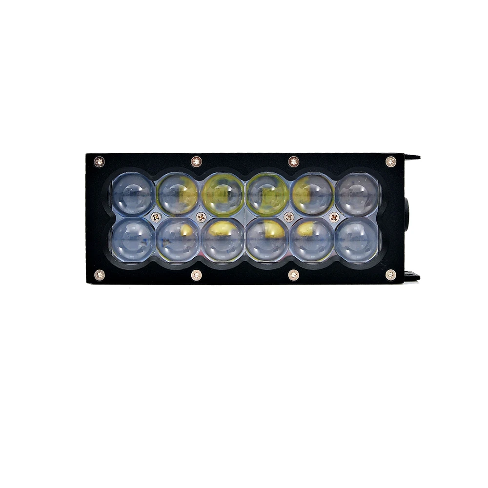 

ECAHAYAKU 7 Inch Modular Led Light Bar 60W Spot Beam IP67 6000K for Off-road Jeep ATV SUV 4WD E-bike Tank 12V/24V Car LED Lamp