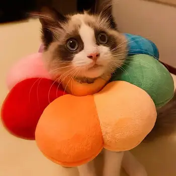 

Dog Cat Cone Soft Recovery Cat Cone Collar Bite-resistant Dog Protective Cone For Most Cats Dogs