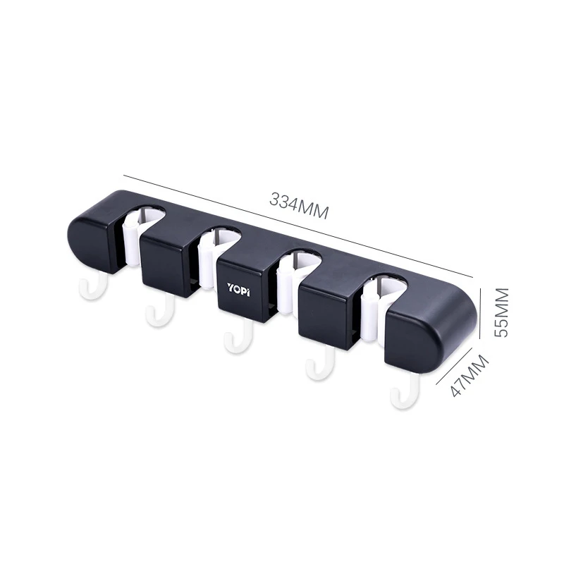 벽걸이 걸레 보관 선반 걸이, 자가 접착 욕실 주방 정원 차고 보관 도구