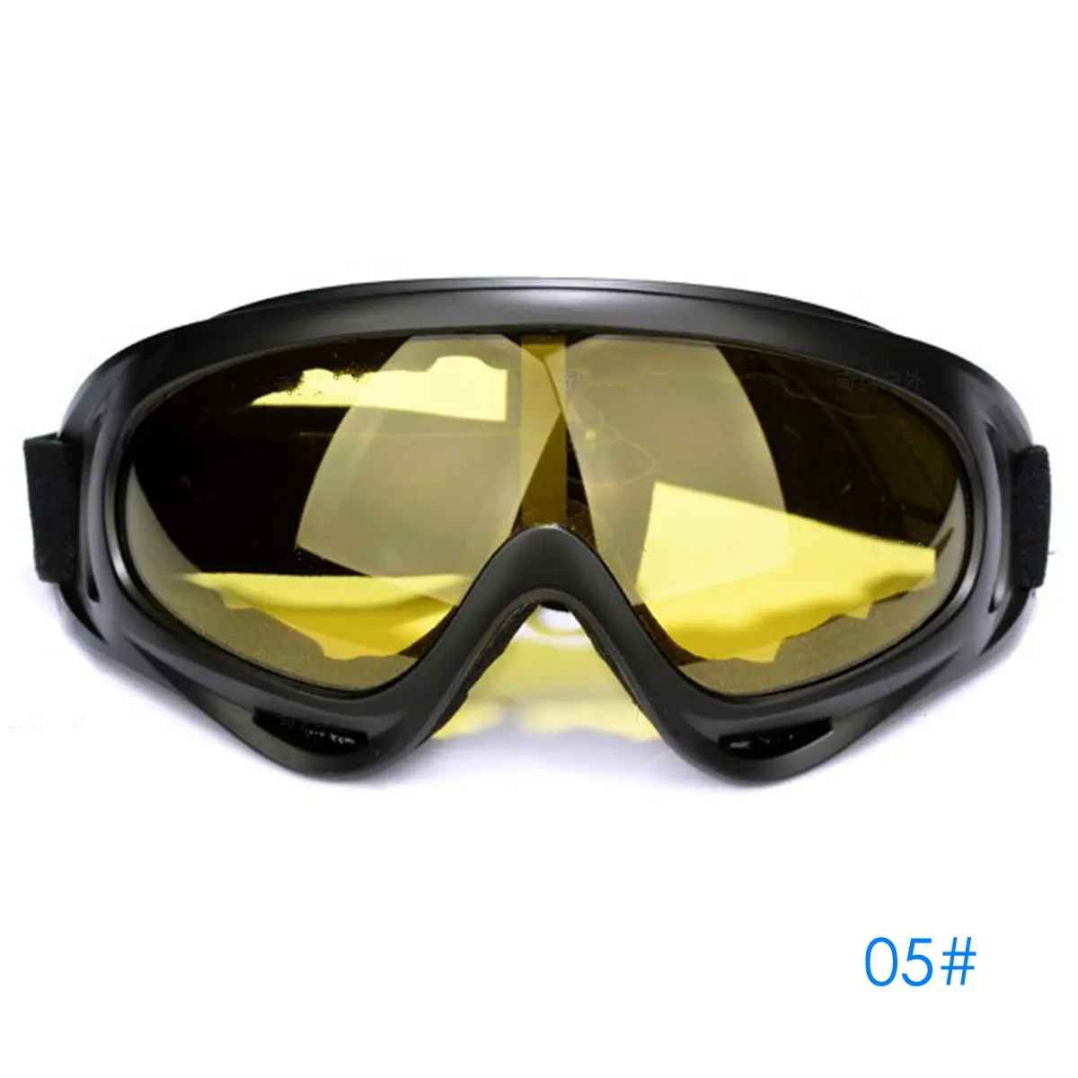 Yellow Открытый пылезащитный Спорт ветрозащитный X400 солнцезащитные очки сноуборд-шлемы очки лыжные Солнцезащитные очки - Цвет: Yellow