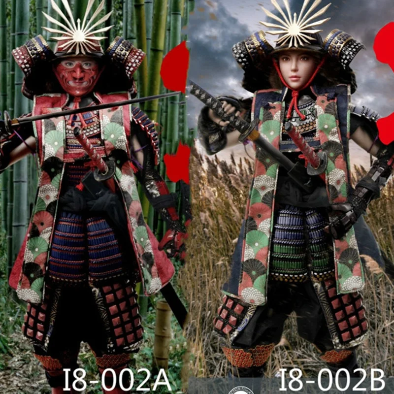 Helmet A for i8TOYS I8-002 Female Samurai Ryou 1//6 Scale Action Figure