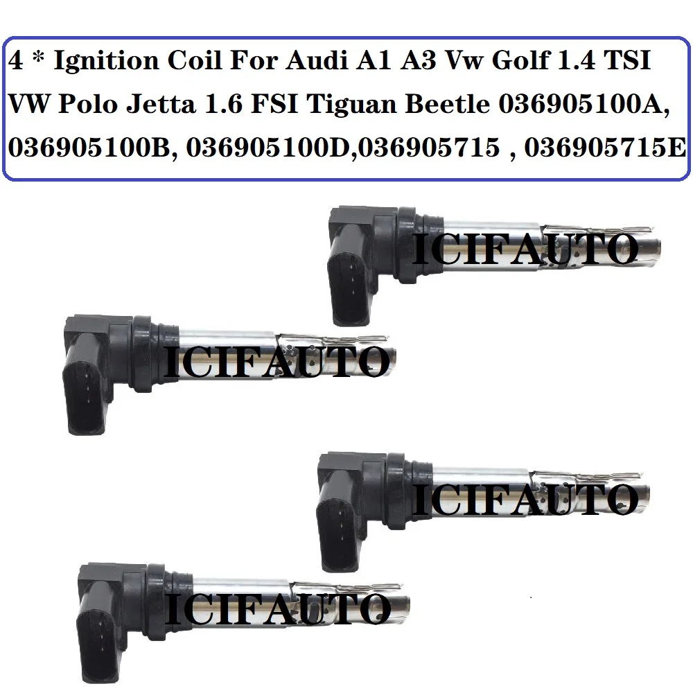 VW Seat for BMW Cars OEM No. 036905100A, 036905715 Factory Direct Ignition  Coils for Sale - China Ignition Coils, Car Ignition Coil