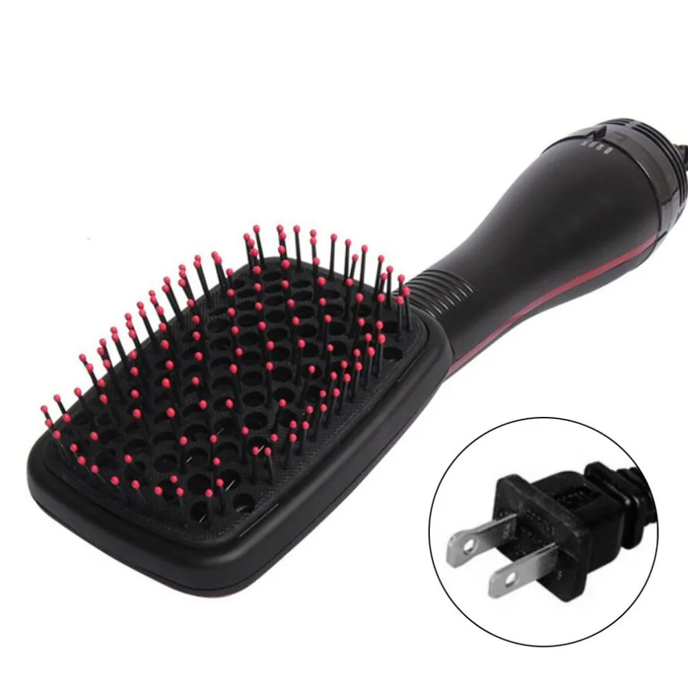 

2 in 1 Multi-function Hot Air Comb Wet And Dry Dual-use Negative Ion Dry Hair Comb Hair Dryer Straight Hair Comb