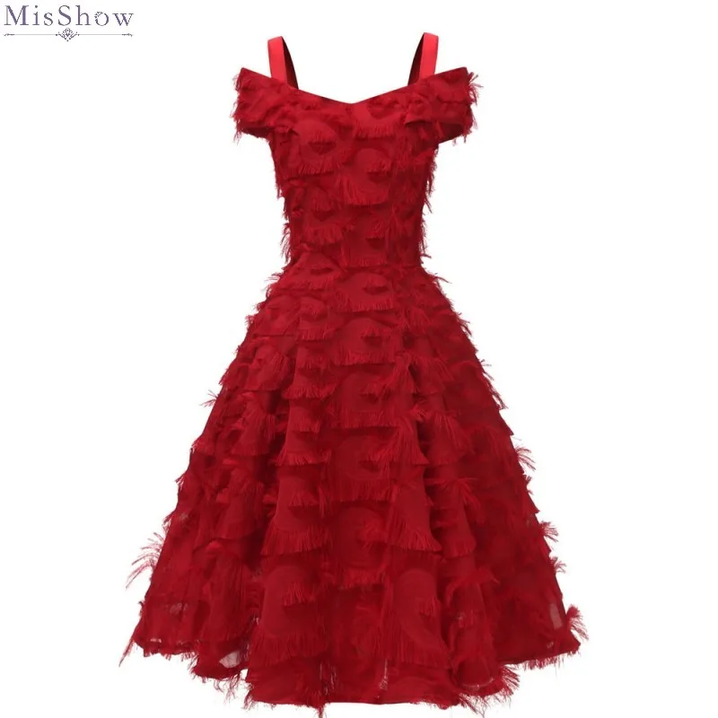 Robe de soiree с кисточками Короткие вечерние платья 2019 трапециевидной формы торжественное платье ремень вечернее платье без рукавов вечерние