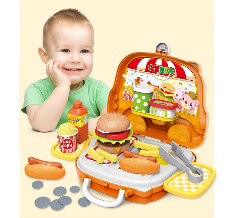 Кухня Enfant девочка игрушки Мини еда Cocinita De Juguete игрушка еда конфеты тележка мини кухня Brinquedos игрушки для девочек на 3 года