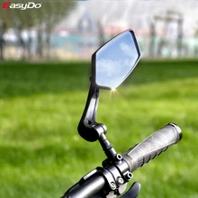 EasyDo 1 пара Велосипедное Зеркало Заднего Вида Велосипед Велоспорт широкий диапазон заднего вида отражатель регулируемые левый и правый зеркала