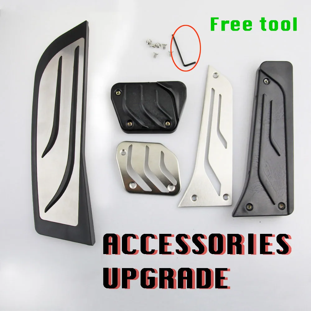 Комплект педалей для BMW F20 F21 F30 F31 316i 318d 320i 328i 335i аксессуары из нержавеющей стали