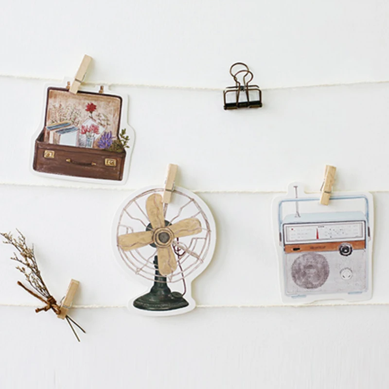 5packs/lot Vintage Style Retro-era Shaped Postcard Christmas Gifts Name Card Book Businesscard Holder