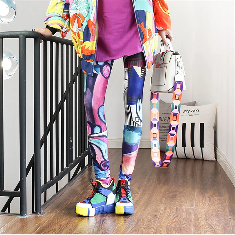 YSDNCHI Leggins Sport Women Fitness Leggings Sportswear Print Woman Gym Legging High Waist Yuga Pants Women's Sports Wear