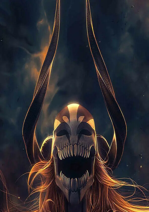 J006 Bleach Hollow Fight Movie Comic Mask Anime