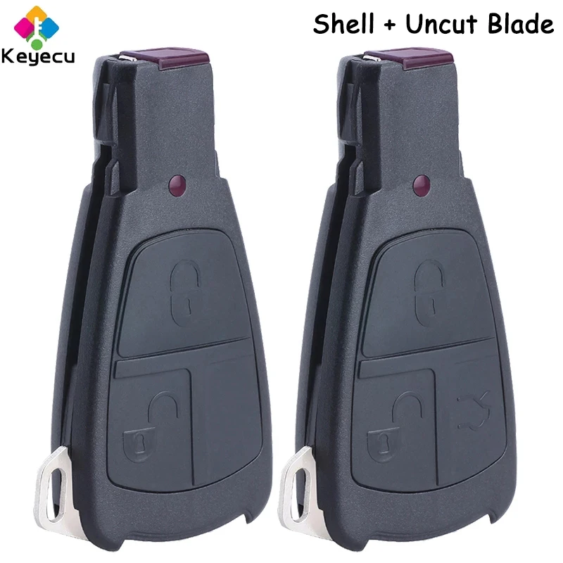 Запасной смарт-пульт дистанционного управления KEYECU чехол с кнопкой 2/ 3 брелок для