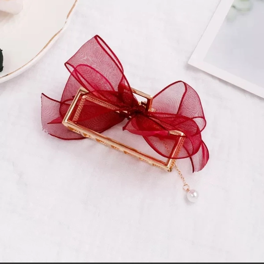 Bilandi 2021 New Metal Hair Claw Clips With Chain Tassel Glass Beads Butterfly Bow Dangle Hair Clips For Women Hair Accessories Bilandi 2021 New Metal Hair Claw Clips With Chain Tassel Glass Beads Butterfly Bow Dangle Hair Clips For Women Hair Accessories