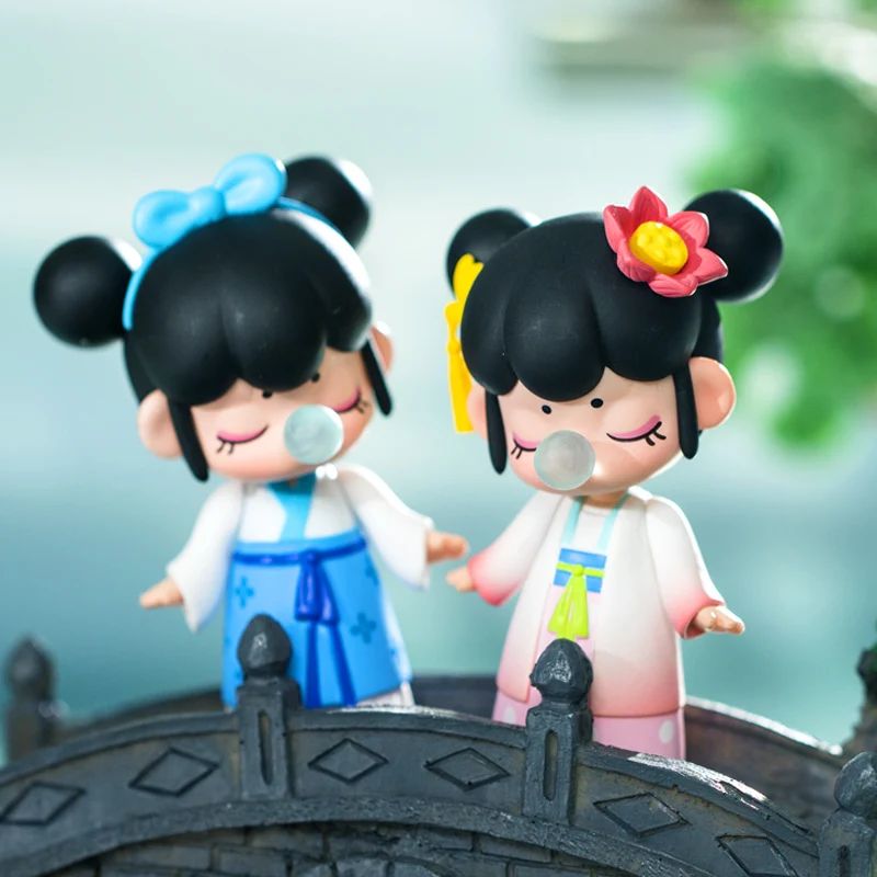Robotime Nanci фигурку глухая коробка Китай Стиль Модель персонажа для детей на день