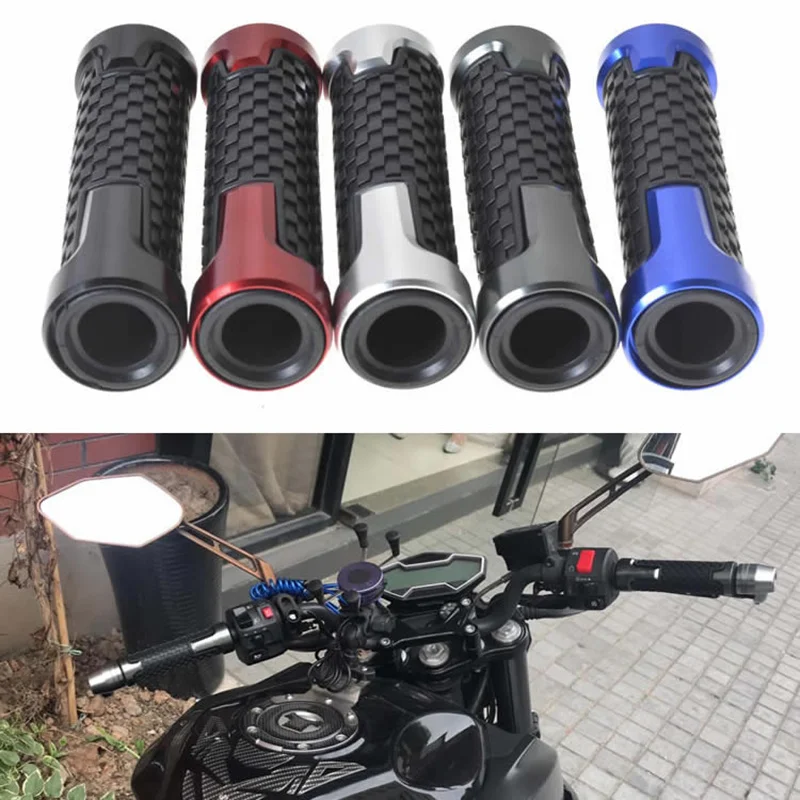 22 мм 7/8 ''мотоциклетная ручка мотоциклетные ручки для HONDA YAMAHA KAWASAKI SUZUKI benelii DUCATI NMAX155 KYMCO