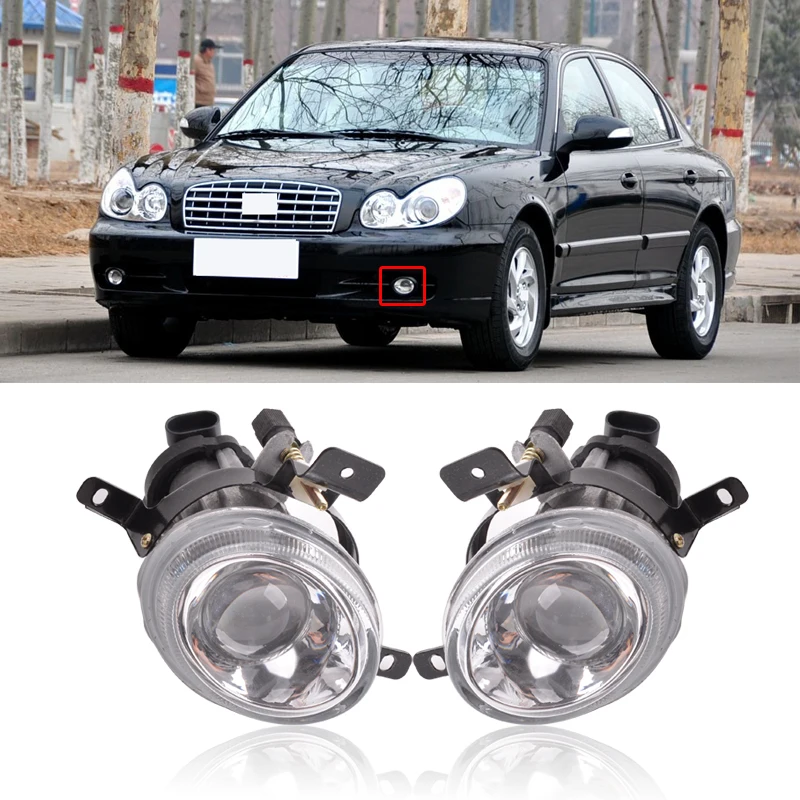CAPQX For Hyundai Sonata 2003 2004 2005 2006 2007 2008 Front Bumper Fog Light Running Driving Lamp lamp Foglight | Автомобили и