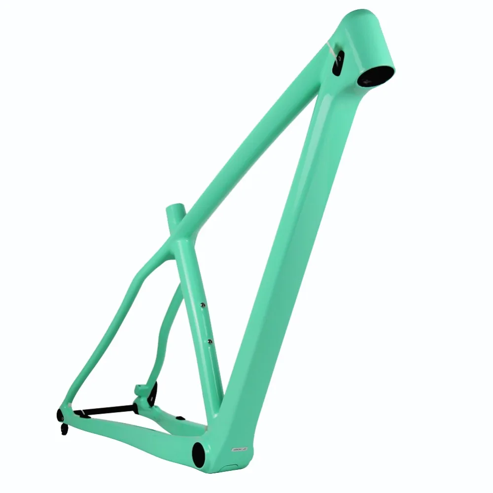 Flash Deal Spcycle 29er Carbon MTB Frame 142*12mm Thru Axle T1000 Carbon Mountain Bike Frame 31.6mm Seatpost 15/17/19" Max Tire 2.35" 5