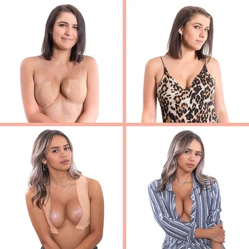 

Drop shipping 5M Body Invisible Bra Women Boob Tape Nipple Cover DIY Breast Lift Tape Push Up Sticky Bra Lift Up Boob Tape 1 Rol