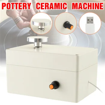 

Mini Electric Pottery Wheel Machine 5V USB Pottery Wheels Clay Throwing Making Ceramic Machine K888