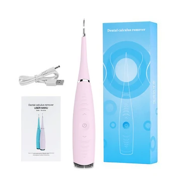 

Ultrasonic Sonic Dental Scaler Calculus Plaque Remover Tool Kit Tooth Stains Tartar Cleaner Whiten Teeth Health Hygiene