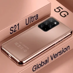S21 Ultra Smartphone Android 7.3 inch 16GB 512GB celular Unlocked Mobile Phones Global Version Celulares smartphones 5G Phone