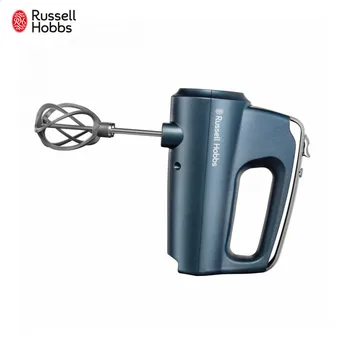 

Food Mixers Russell Hobbs 25893-56 Home Kitchen Appliances Cooking Appliance Swirl цвет сапфировый Blue Beater Ejector Button Dough Hook Hand Held Plastic