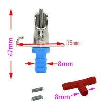  100 pcs The Duckbill Formula Round Mouth Water Rabbit With Automatic Nipple Drinkers Mink Fox With Raccoon Drinking Fountain 