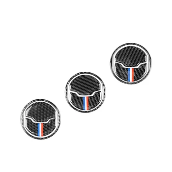 

9pcs Stylish Air Vent Outlet Frame Stickers Premium Carbon Fiber Car Interior Decorative Trim For Ford Mustang 15-19